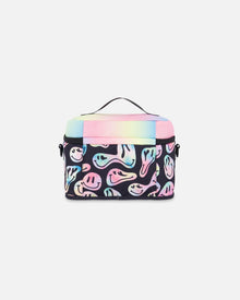 Lunch Box Smiley Face Girl - H20ZBL_018