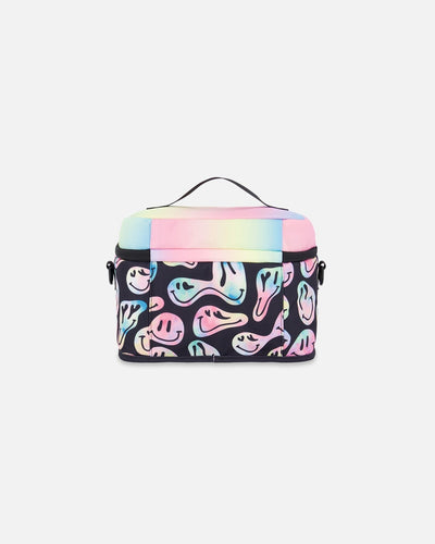 Lunch Box Smiley Face Girl - H20ZBL_018