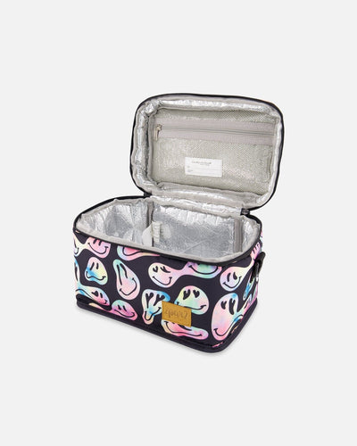 Lunch Box Smiley Face Girl - H20ZBL_018