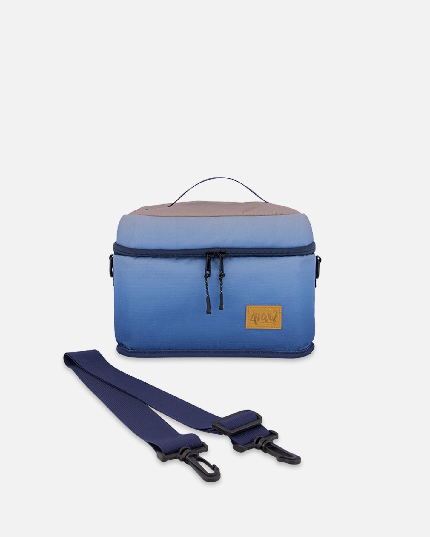 Lunch Box Blue And Beige Gradient - H20ZBL_034