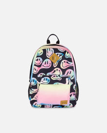 Kids Backpack Smiley Face Girl - H20ZSD_018