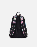 Kids Backpack Smiley Face Girl - H20ZSD_018