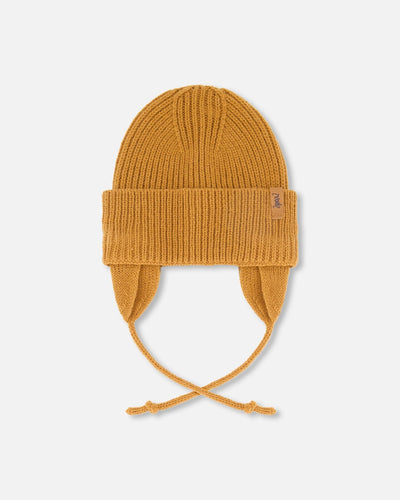 Baby Mid-Season Knit Hat Brown Pecan - H20ZW08_948