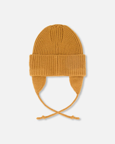 Baby Mid-Season Knit Hat Brown Pecan - H20ZW08_948