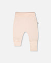 Organic Cotton Jersey Evolutive Pants Peach - H30A20_06006