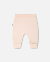 Organic Cotton Jersey Evolutive Pants Peach - H30A20_06006