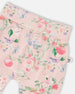Organic Cotton Jersey Evolutive Pants Pink Printed Berries - H30A20_3H059