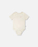 Evolutive Organic Cotton Jersey Onesie White - H30A70_01000