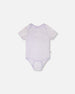 Evolutive Cotton Rib Jersey Onesie Lilac - H30A70_05001