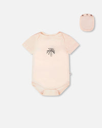 Evolutive Organic Cotton Jersey 3 Pack Onesie Peach - H30A71_06006