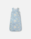 Cotton Jersey Muslin Sleep Sack Blue Turtle Print - H30ASB_3H061