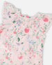 Cotton Muslin Dress And Bloomer Set Pink Printed Berries - H30B12_3H059