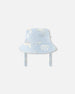 Cotton Muslin Hat Blue Turtle Print - H30BH_3H061