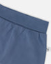 Organic Cotton Jersey Evolutive Pants Medium Blue - H30C20_04770