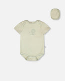 Evolutive Jersey Onesie Sage Green - H30C70_03011