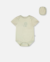 Evolutive Jersey Onesie Sage Green