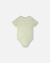 Evolutive Jersey Onesie Sage Green - H30C70_03011