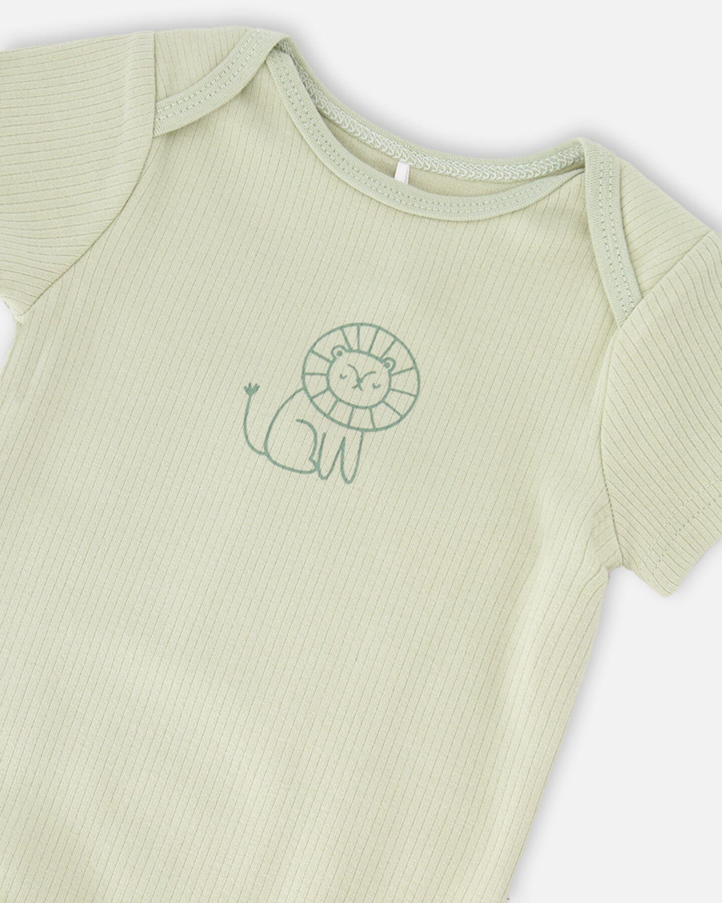 Evolutive Jersey Onesie Sage Green - H30C70_03011
