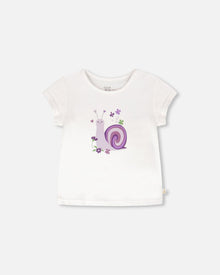 Organic Cotton Jersey T-Shirt White - H30E71_01000