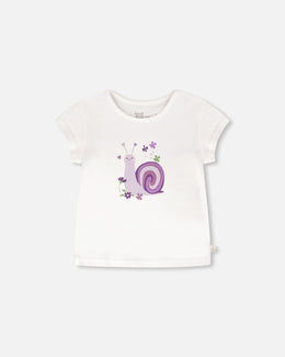 Organic Cotton Jersey T-Shirt White - H30E71_01000