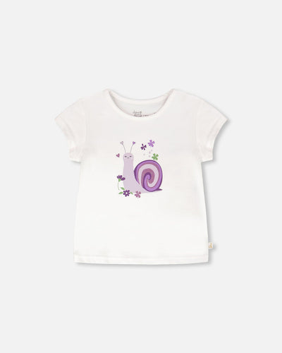 Organic Cotton Jersey T-Shirt White - H30E71_01000