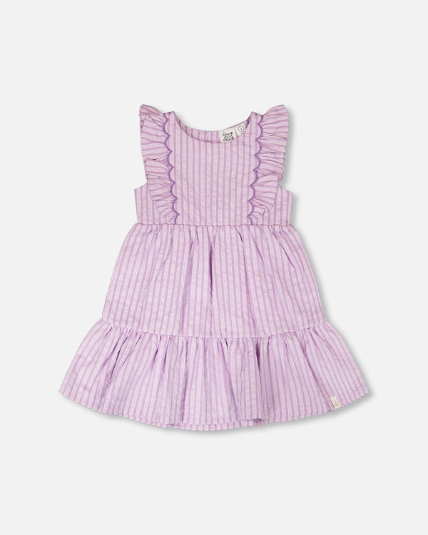 Striped Dress Lavender - H30E86_3H108