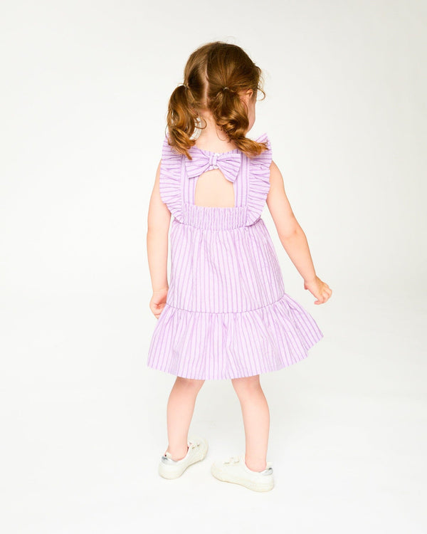 Striped Dress Lavender - H30E86_3H108