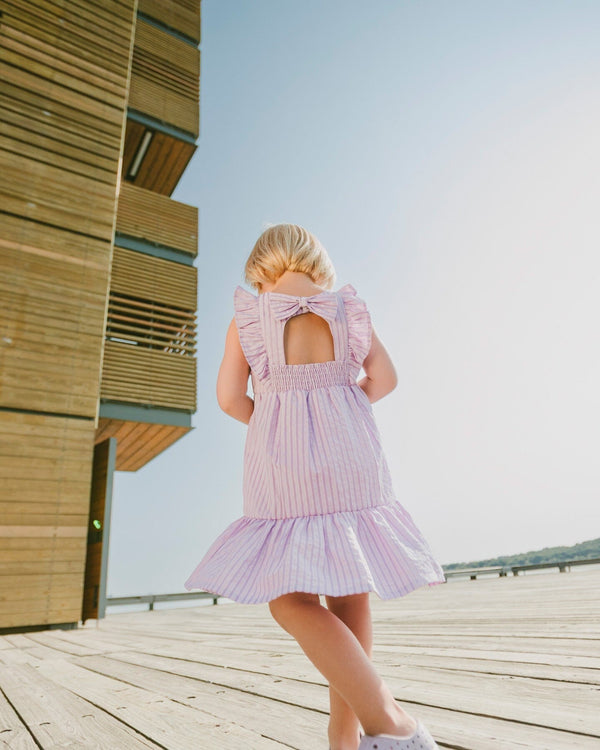 Striped Dress Lavender - H30E86_3H108