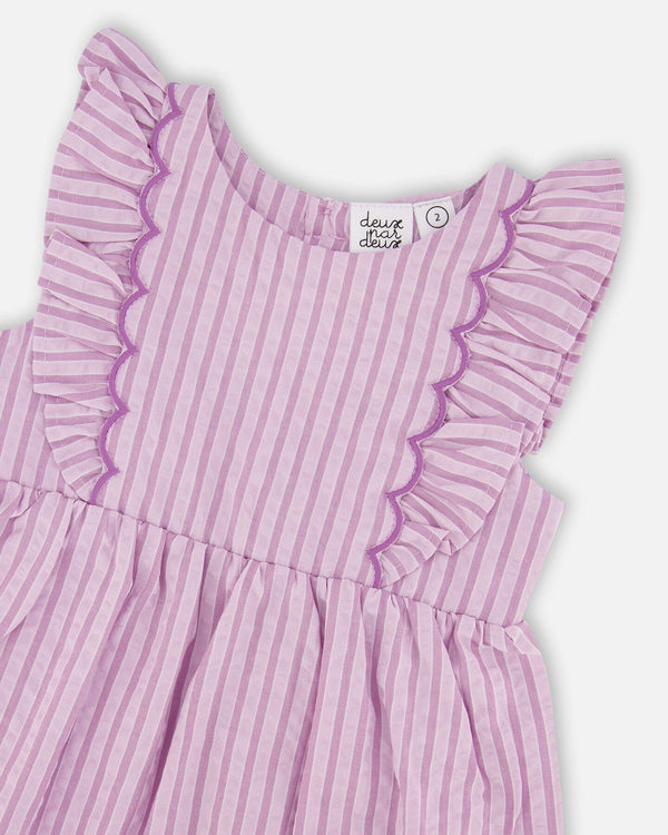 Striped Dress Lavender - H30E86_3H108