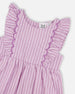 Striped Dress Lavender - H30E86_3H108