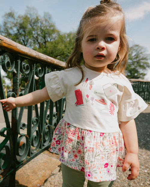 Organic Cotton Jersey Capri Light Khaki Green - H30F60_03910