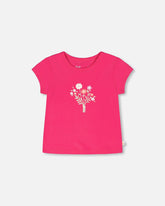 Organic Cotton Jersey T-Shirt Pink