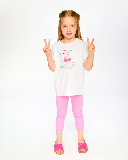 Organic Cotton Jersey T-Shirt White - H30G70_01000