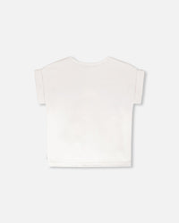 Organic Cotton Jersey T-Shirt White - H30G70_01000