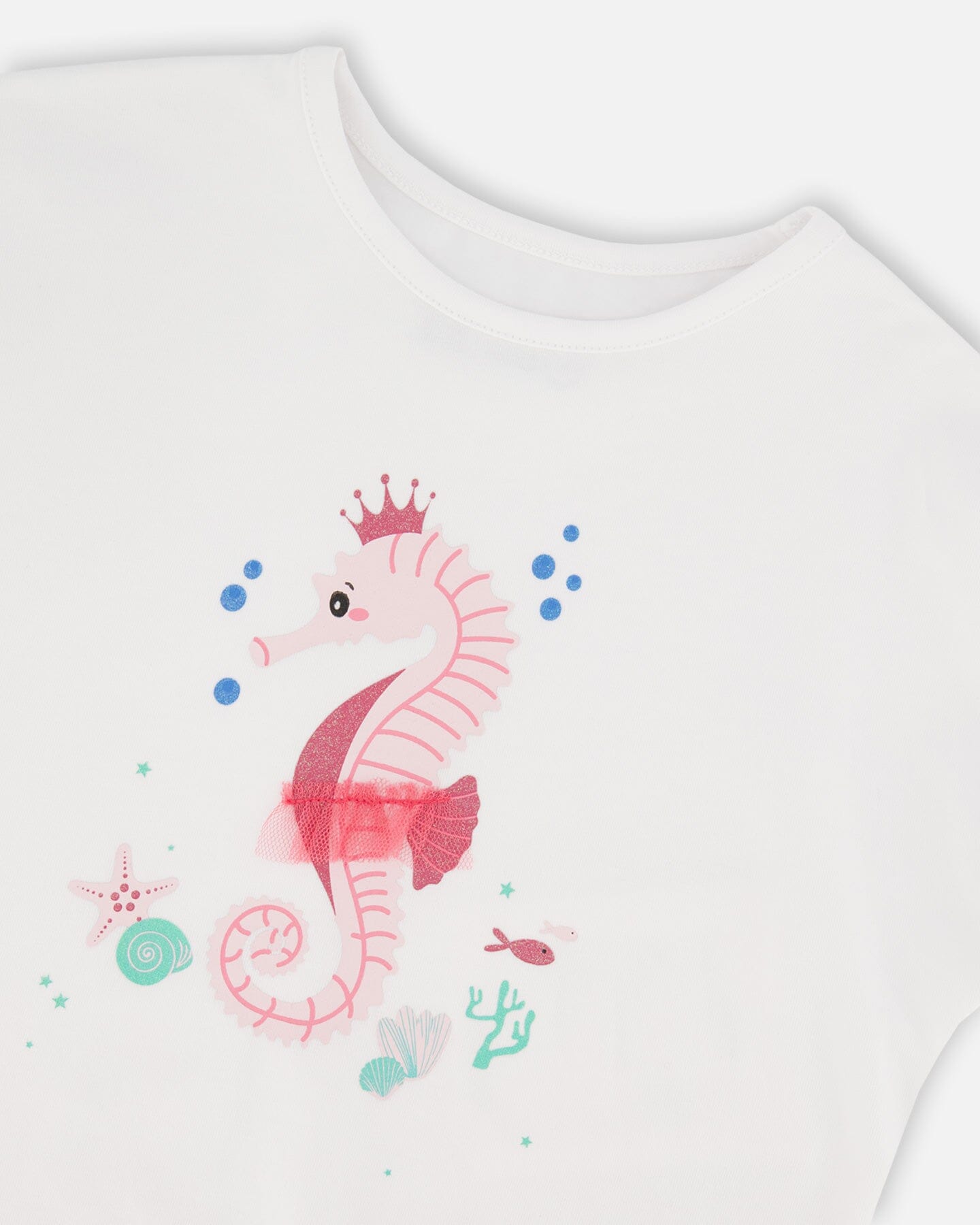 Organic Cotton Jersey T-Shirt White - H30G70_01000