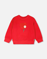 French Terry Sweatshirt Red - H30H30_07620