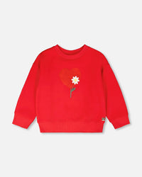 French Terry Sweatshirt Red - H30H30_07620