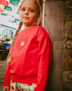 French Terry Sweatshirt Red - H30H30_07620