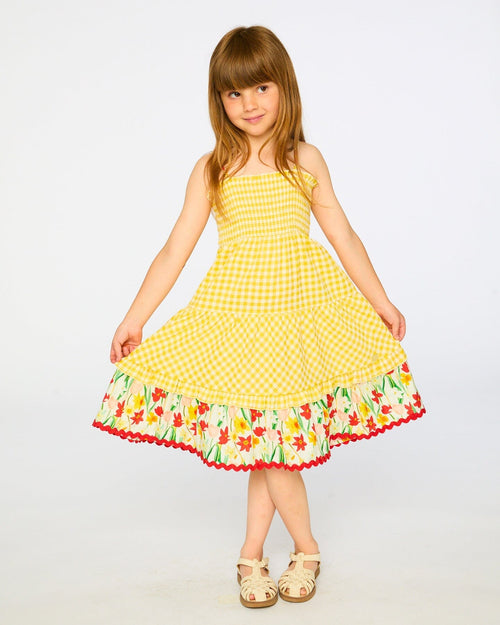 Sundress Yellow Gingham - H30H86_3H124