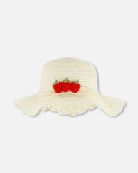 Straw Hat Beige - H30HH_3H209