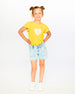 Crinkle Jersey Top Yellow - H30I72_02300