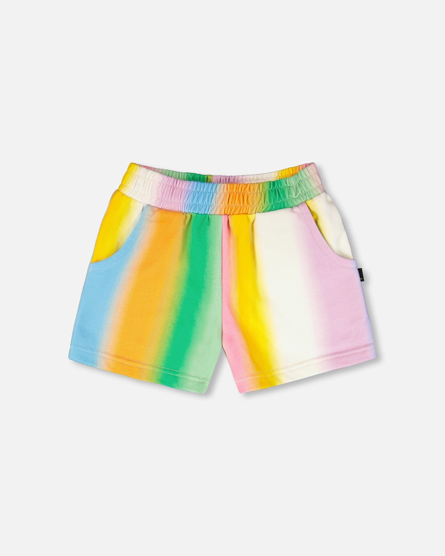 Printed French Terry Shorts Multicolored - H30J27_3H131