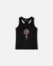 Organic Cotton Jersey Tank Top Black - H30J71_09990