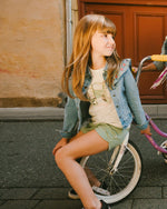 Organic Cotton Jersey Shorts Sage Green - H30K27_03400