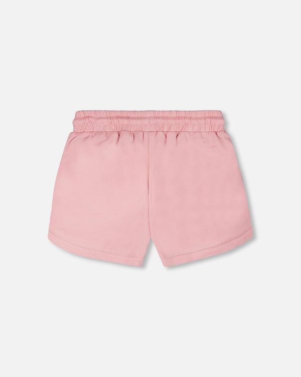 Organic Cotton Jersey Shorts Dusty Pink - H30K27_06170