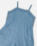 Light Blue Chambray Jumpsuit - H30K41_3H129