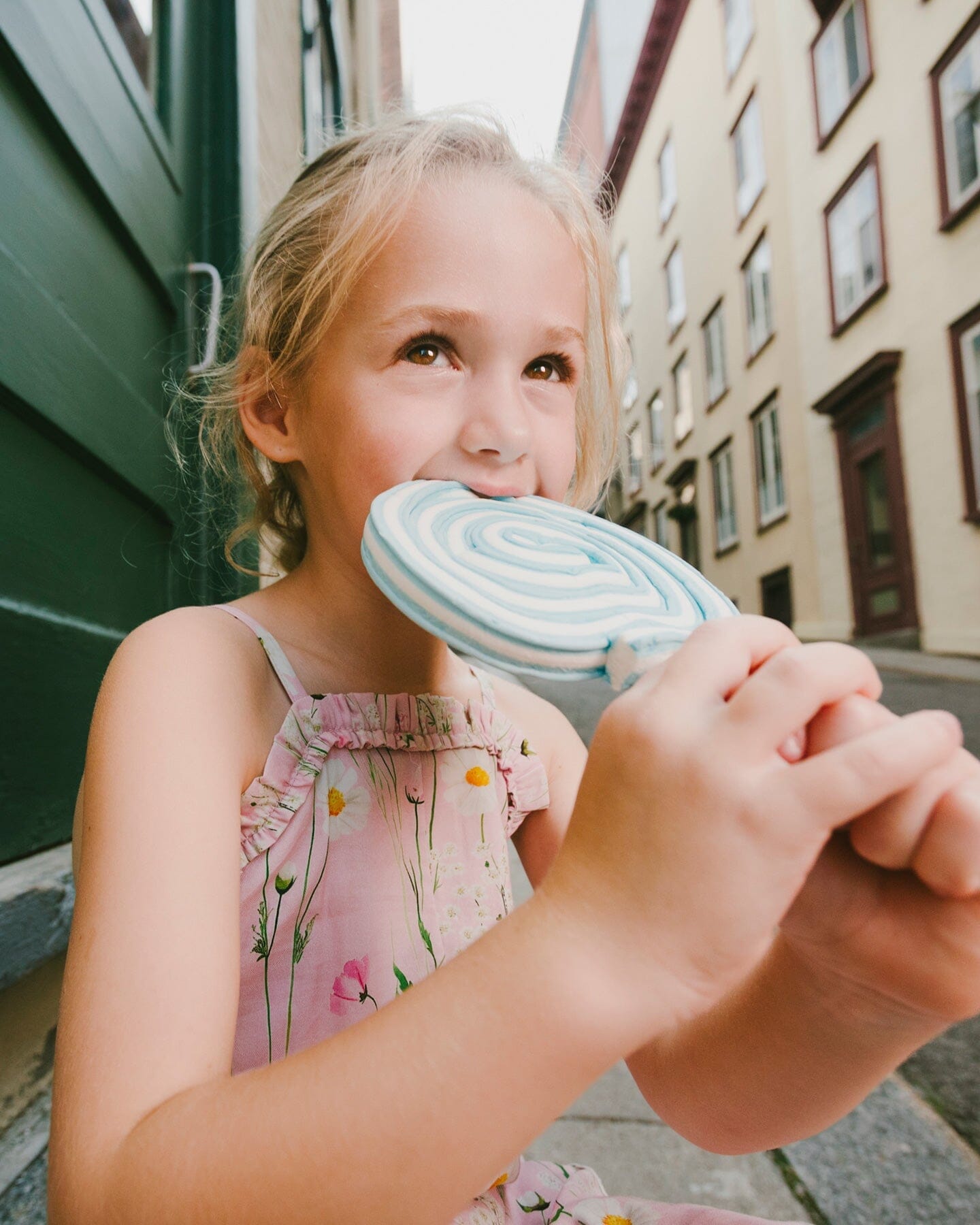 Viscose Jumpsuit Pink Printed Flowers - H30K42_3H115