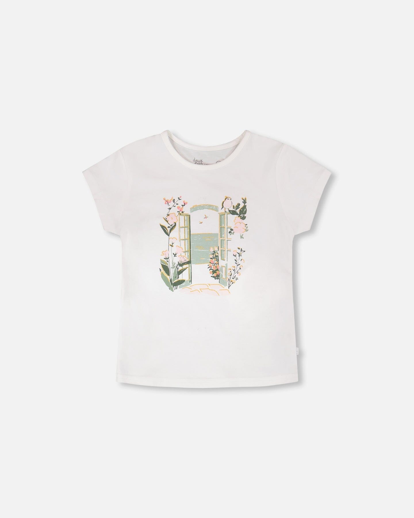 Organic Cotton Jersey T-Shirt Off-White - H30K70_01010