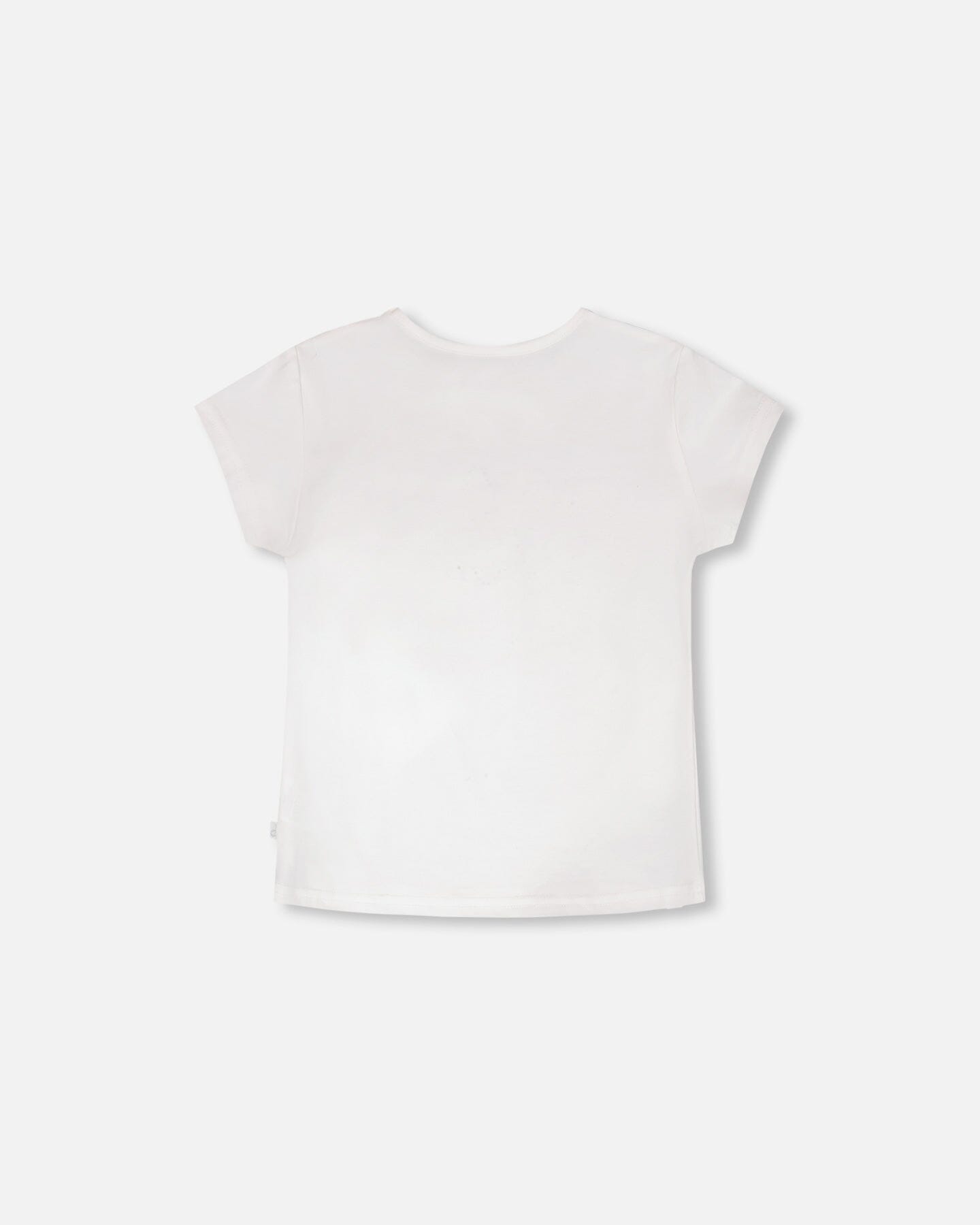 Organic Cotton Jersey T-Shirt Off-White - H30K70_01010