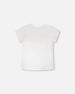 Organic Cotton Jersey T-Shirt Off-White - H30K70_01010